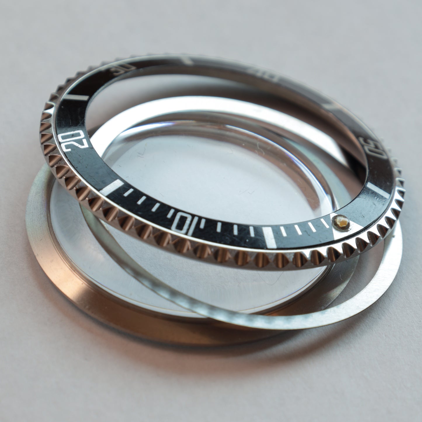 ROLEX SUBMARINER 5513 5512 BEZEL ASSEMBLY