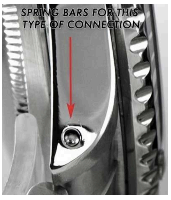 Springbars for vintage ROLEX 20mm x 2mm with 1,2mm pins