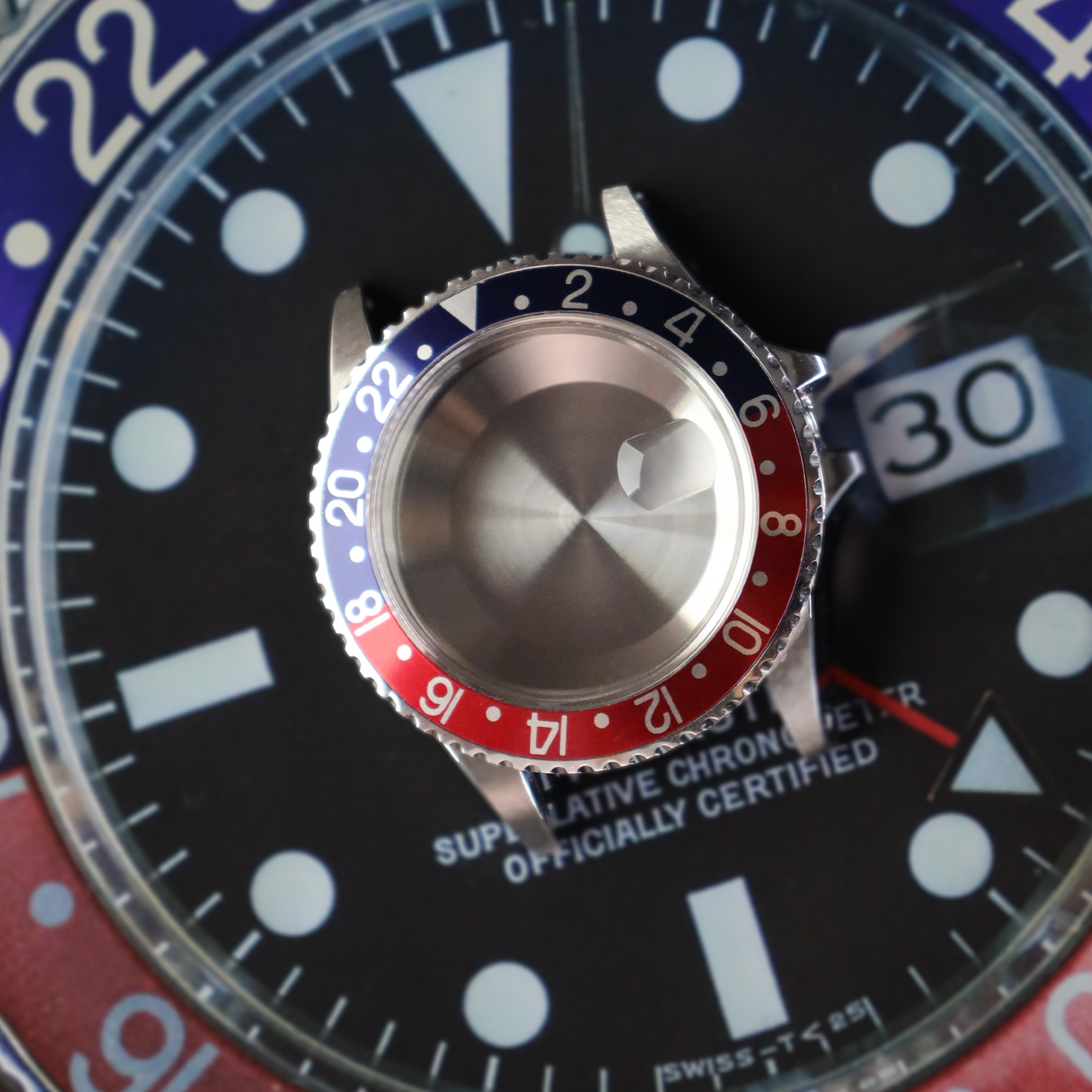 1675 Midcase Set (Replacement Case for old Rolex GMT MASTER)